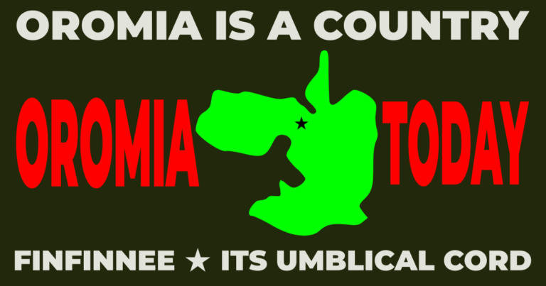 The Unshakable Truth: Finfinnee is an Oromo City